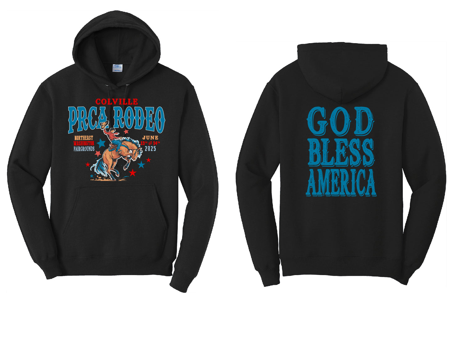 Colville Rodeo Youth or Adult Hoodie