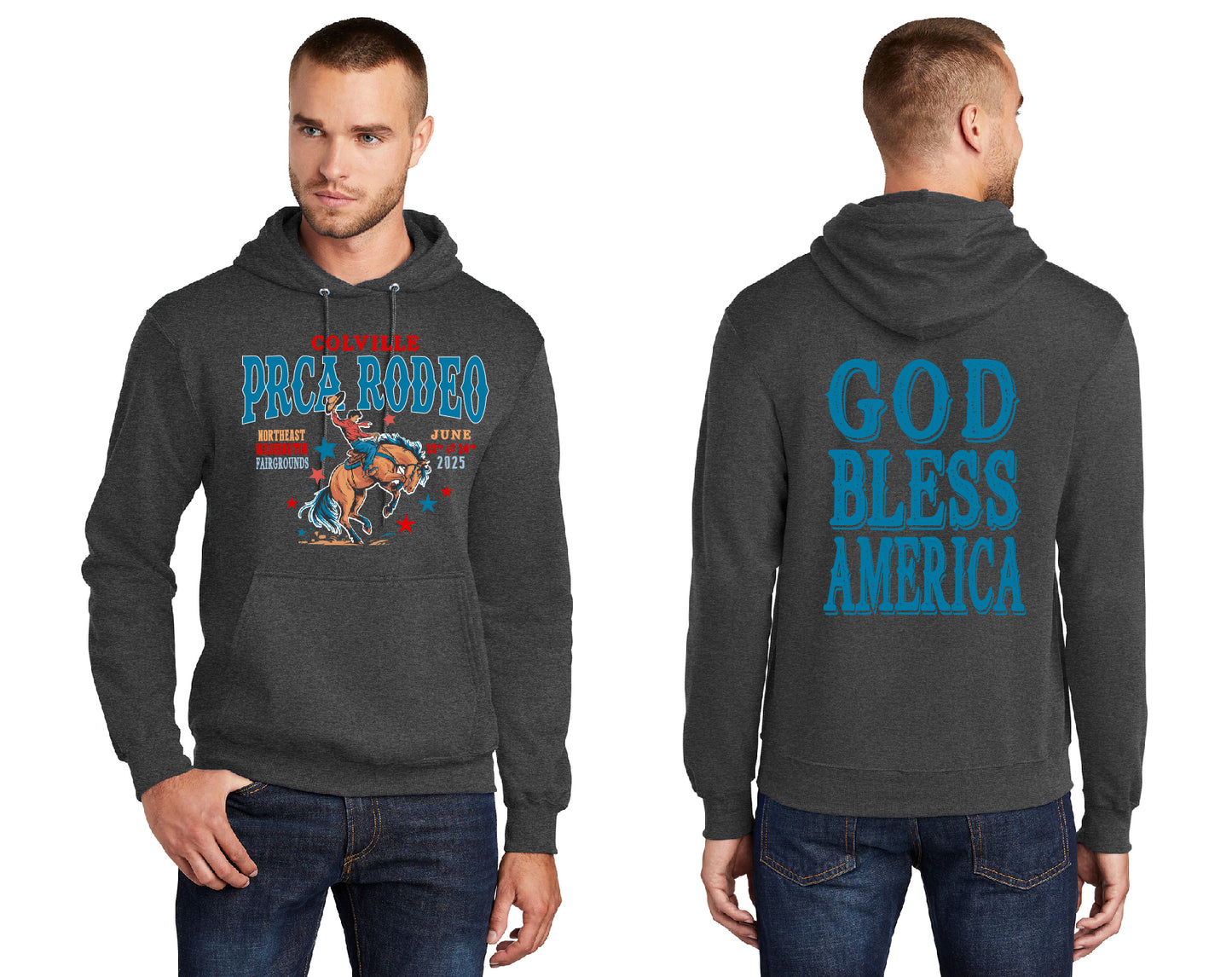 Colville Rodeo Youth or Adult Hoodie