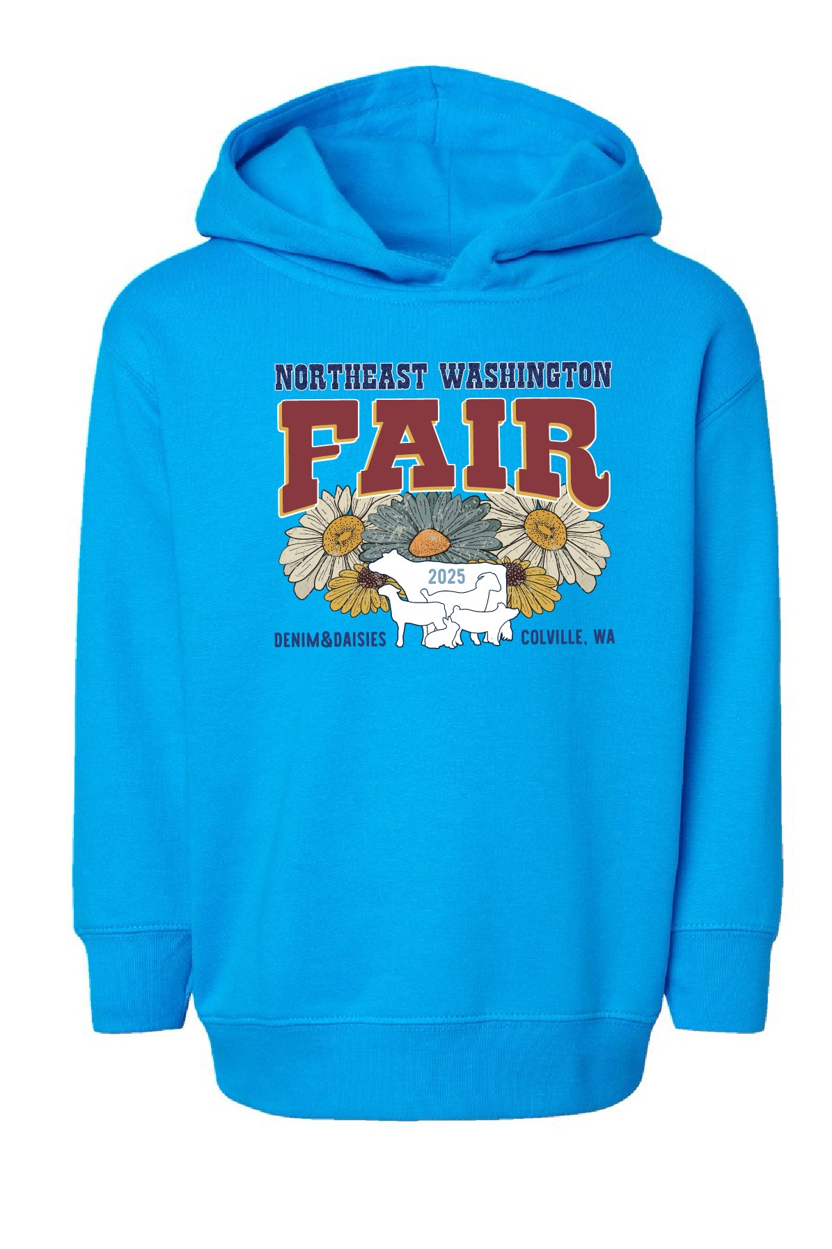 NEWA Fair Floral Toddler Hoodie