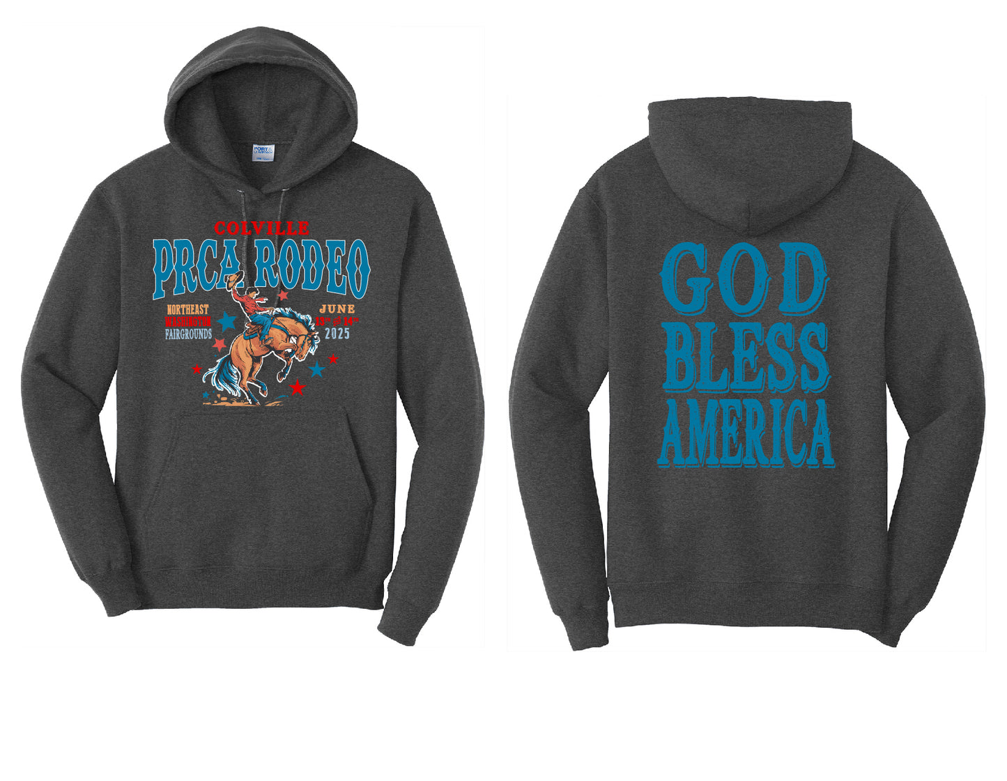 Colville Rodeo Youth or Adult Hoodie