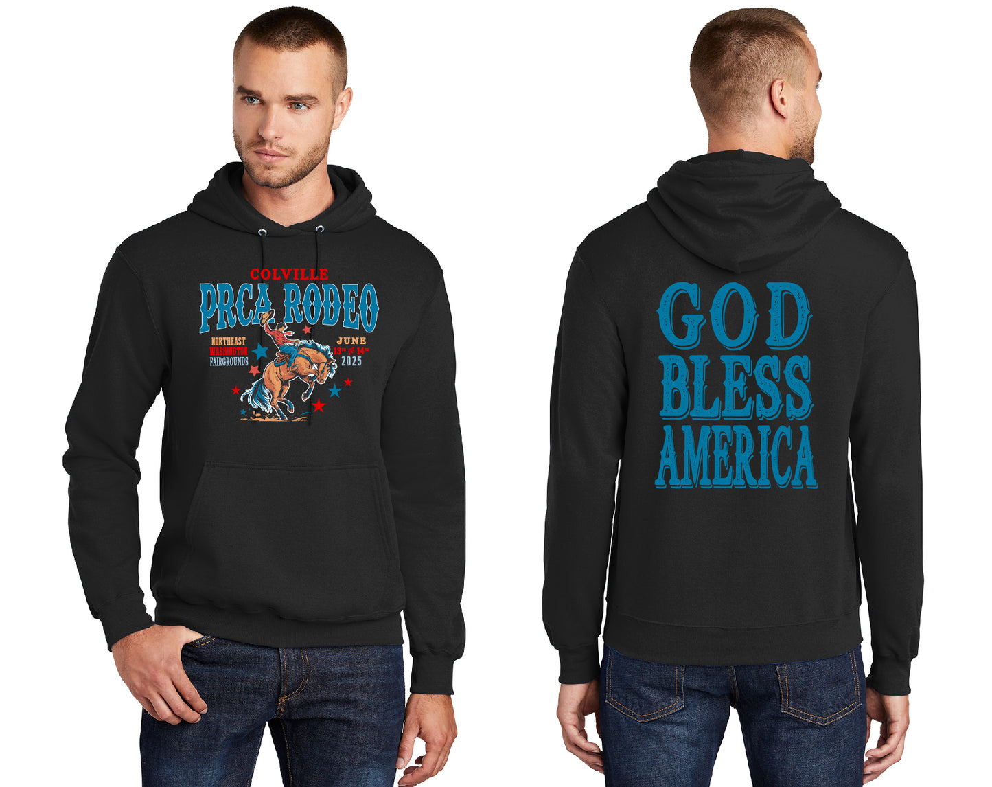 Colville Rodeo Youth or Adult Hoodie