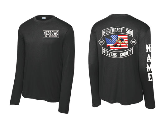 509 Sport Tek Long Sleeve PERSONALIZED