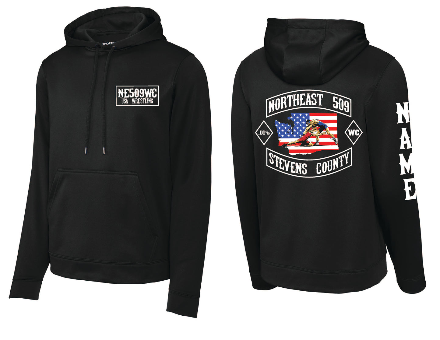 509 Sport Tek Hoodie PERSONALIZED