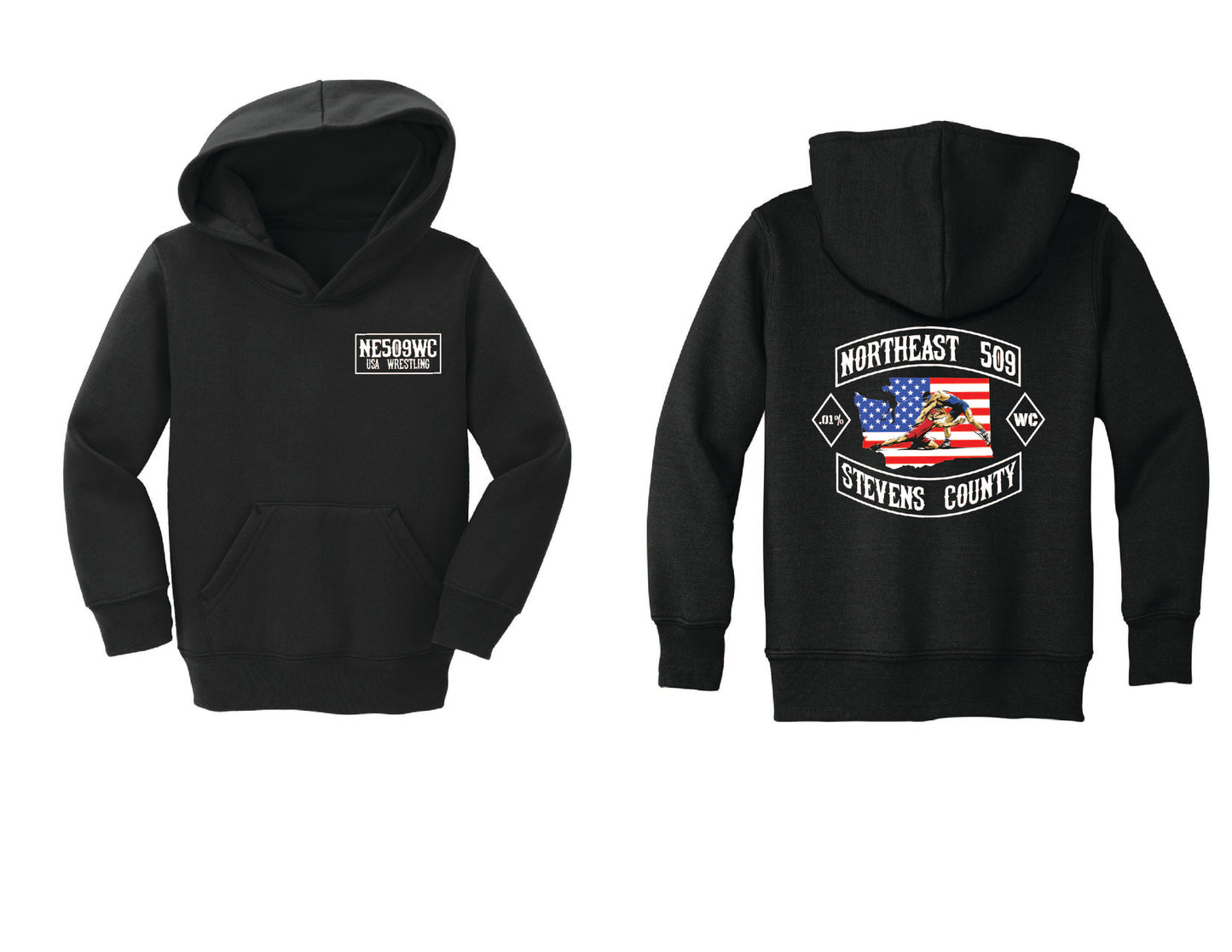 509 Basic Toddler Hoodie