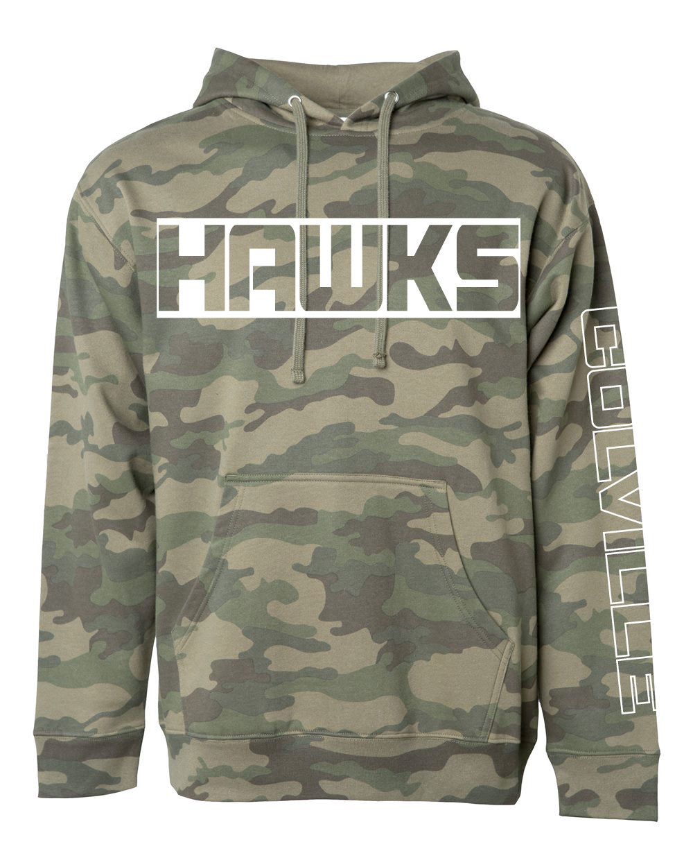 Forest Camo Hawks Hoodie