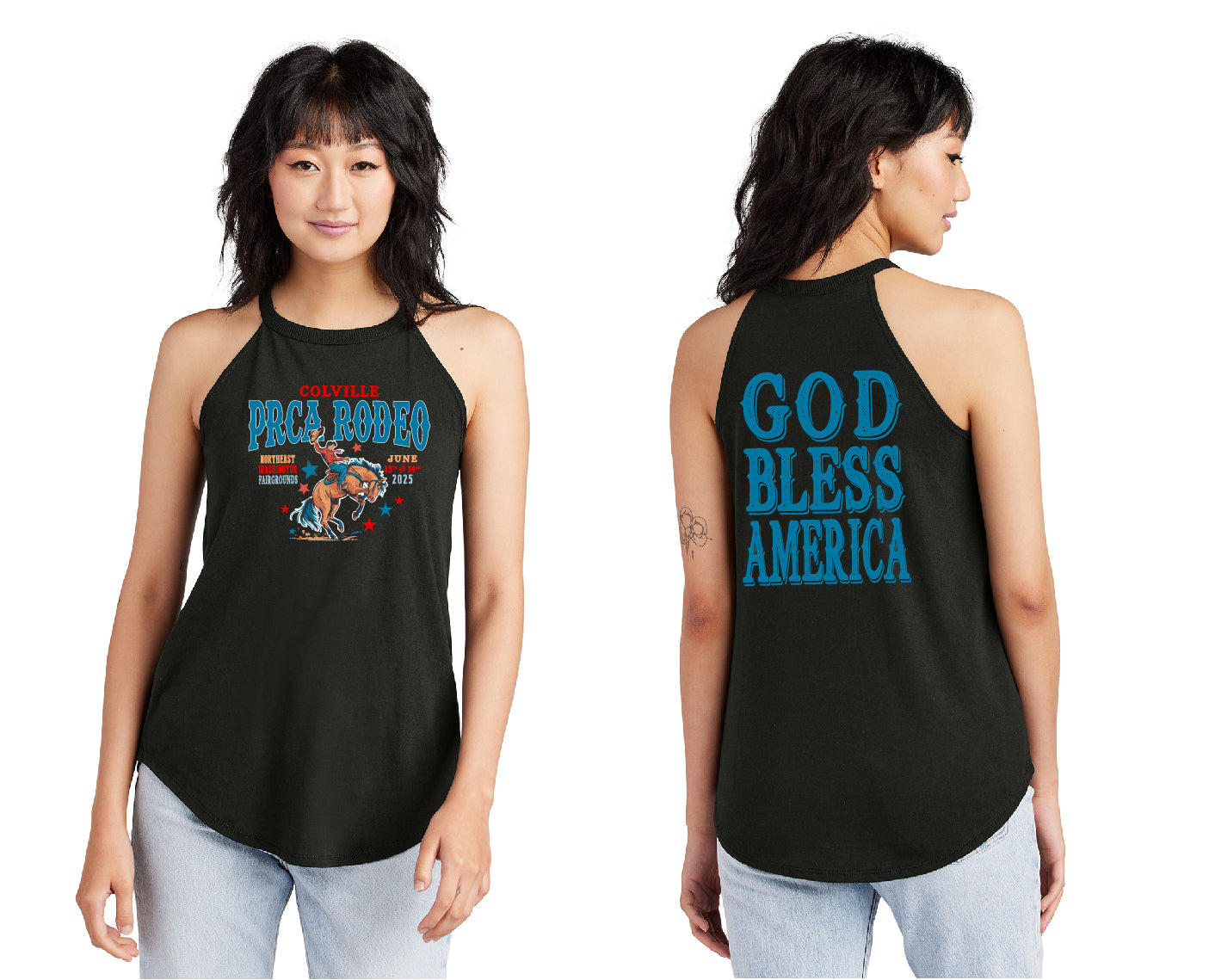 Colville Rodeo Women’s Tank Top Black