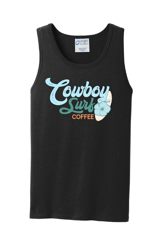 Cowboy Surf Coffee Board Men's Tank Top