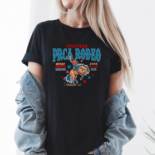 Colville Rodeo Bella+Canvas T-Shirt Black