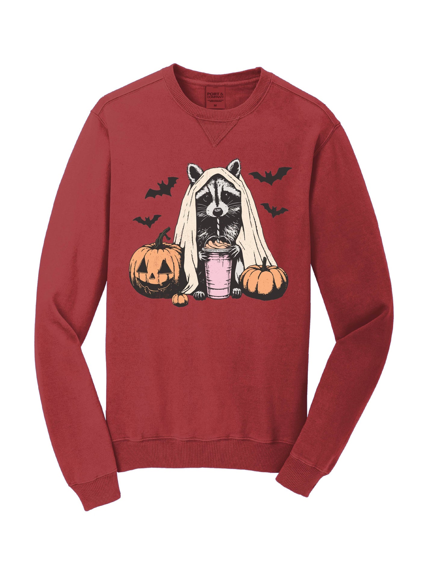 Beach Wash Raccoon Crewneck