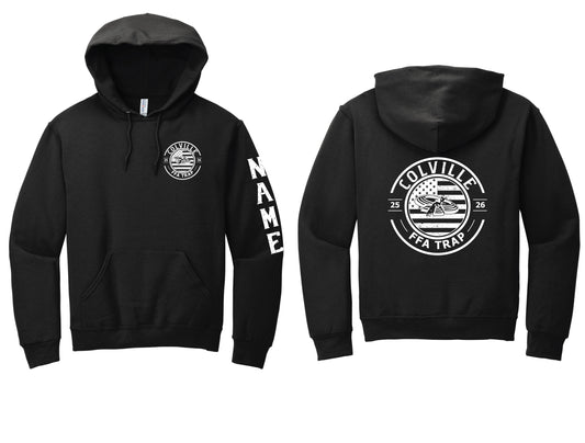 Black FFA Trap Hoodie PERSONALIZED