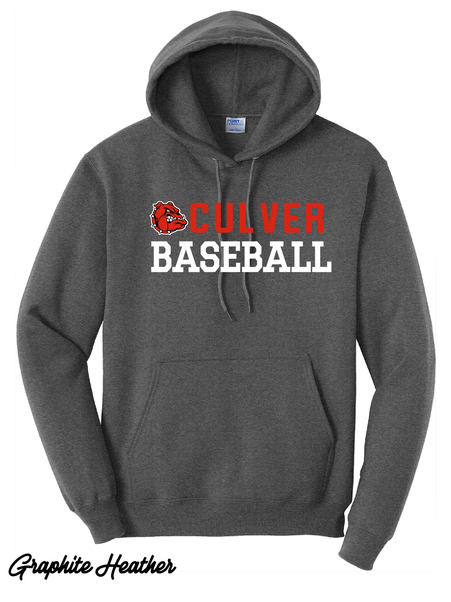 Culver Baseball V1 Youth or Adult Hoodie