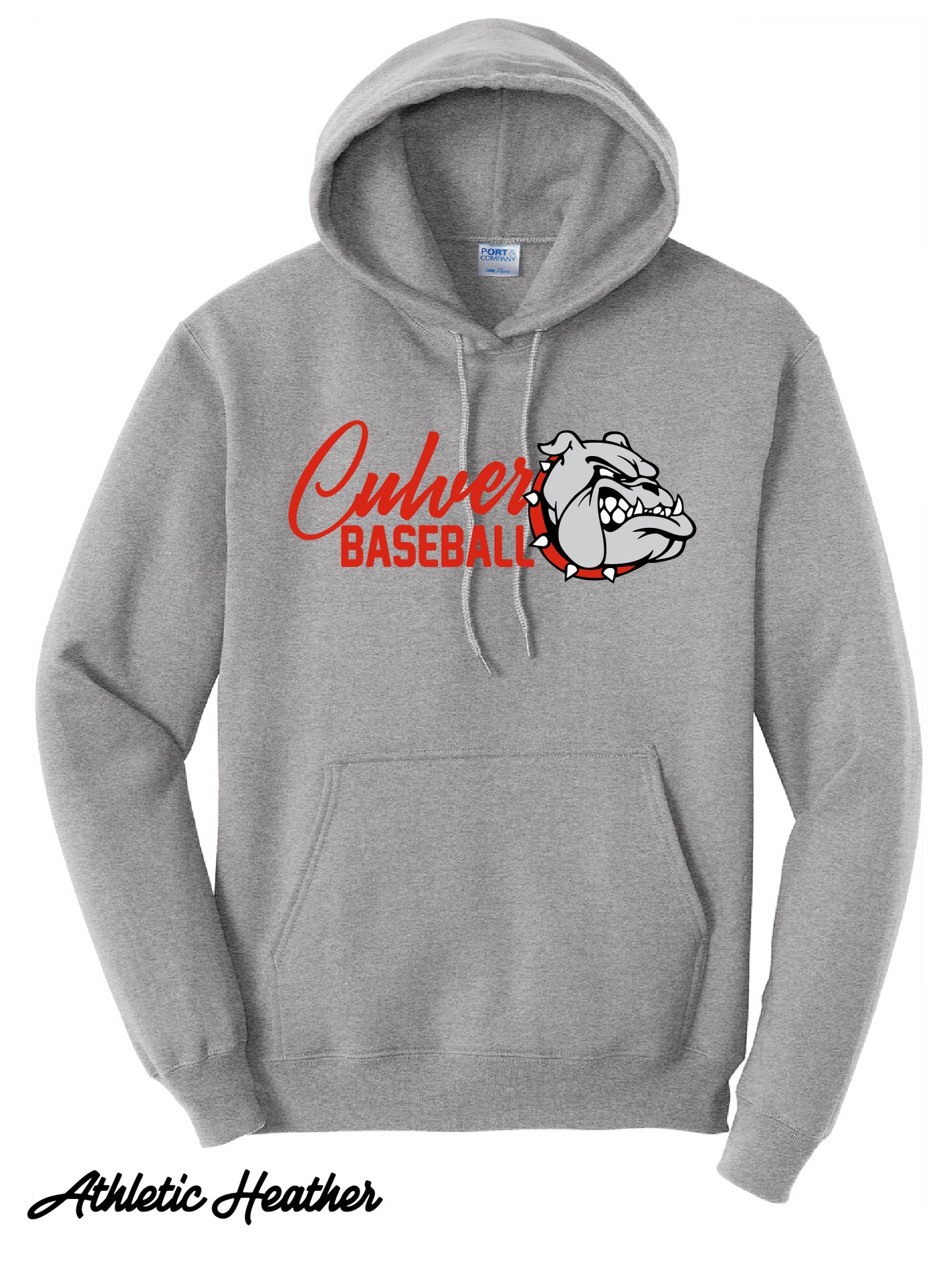 Culver Baseball V2 Youth or Adult Hoodie