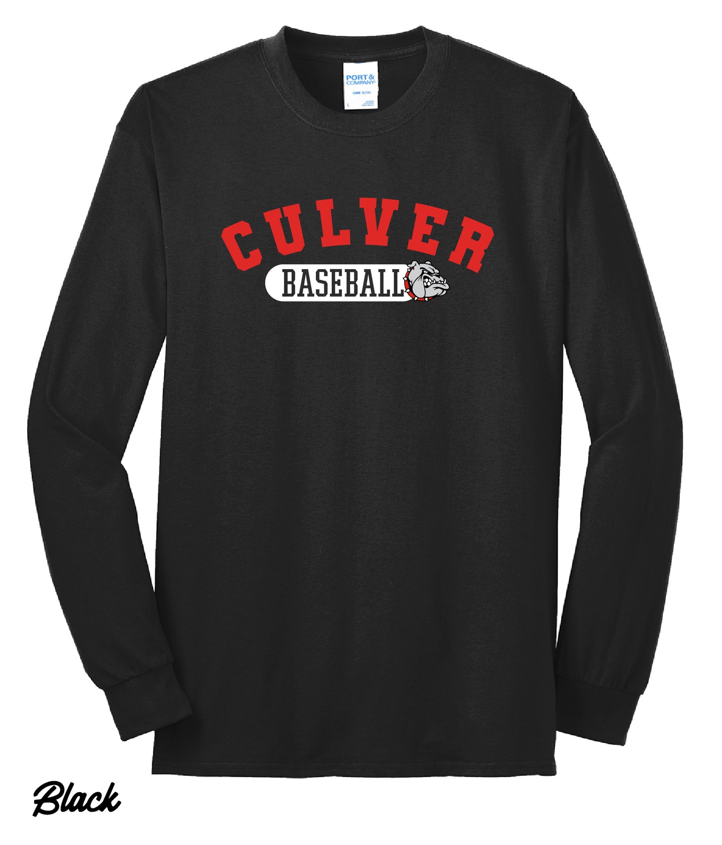Culver Baseball V1 Youth or Adult Long Sleeve