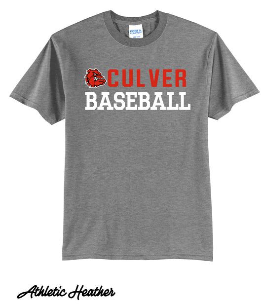 Culver Baseball V3 Youth or Adult T-Shirt
