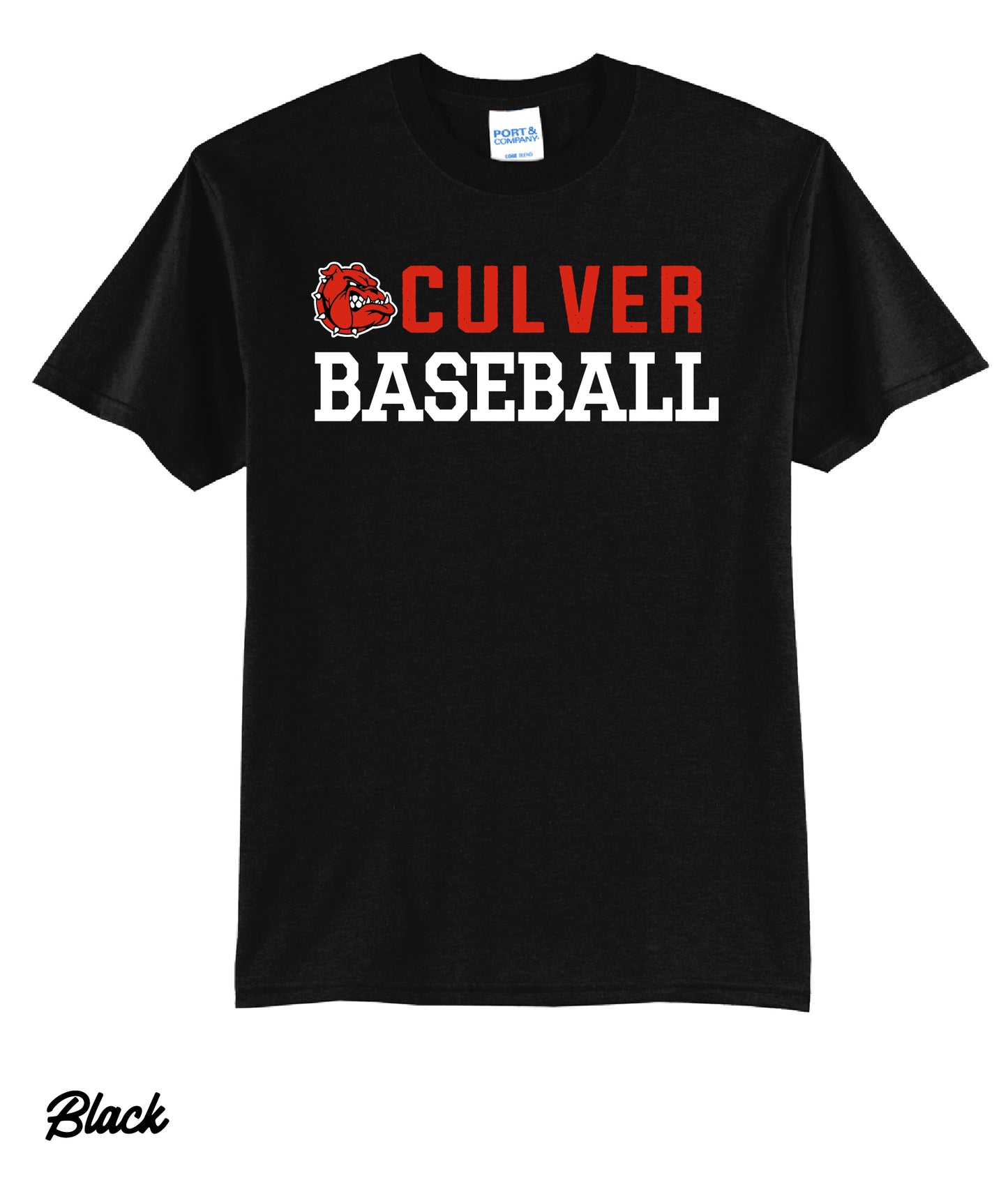 Culver Baseball V3 Youth or Adult T-Shirt