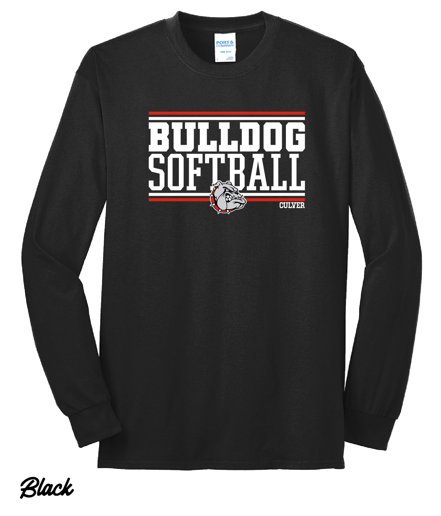 Culver Softball V4 Youth or Adult Long Sleeve