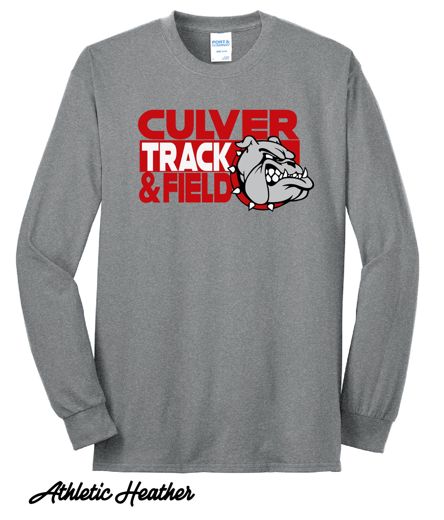 Culver Track & Field V2 Youth or Adult Long Sleeve