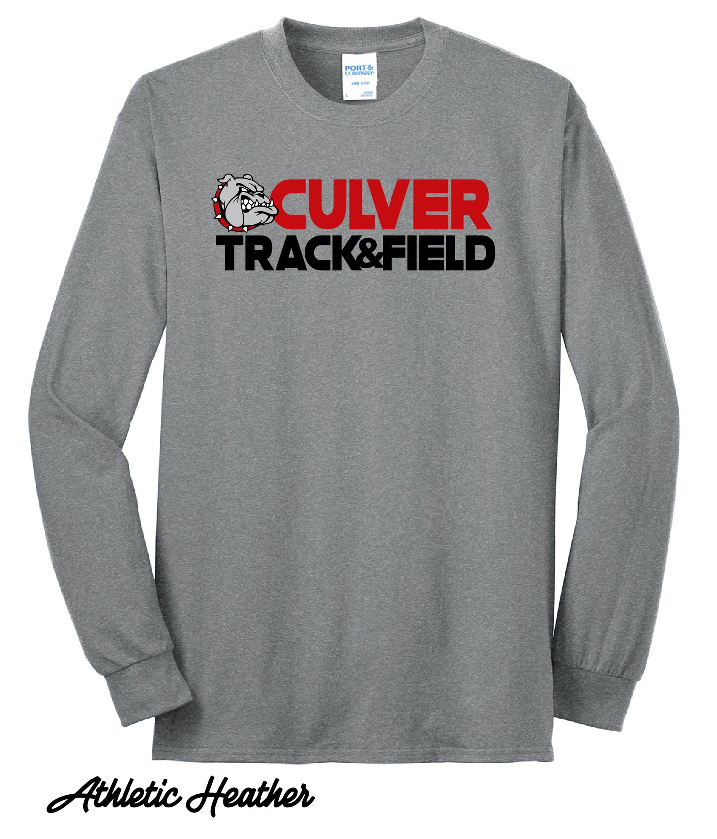 Culver Track & Field V1 Youth or Adult Long Sleeve