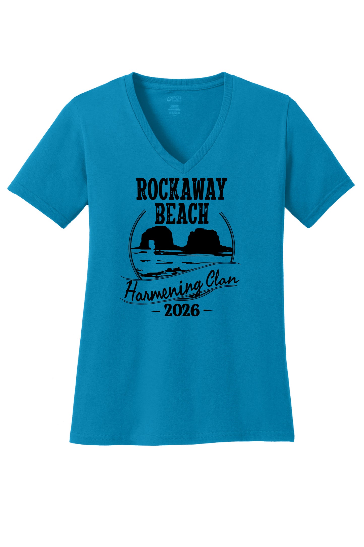 Harmening Clan Ladies V Neck T-Shirt