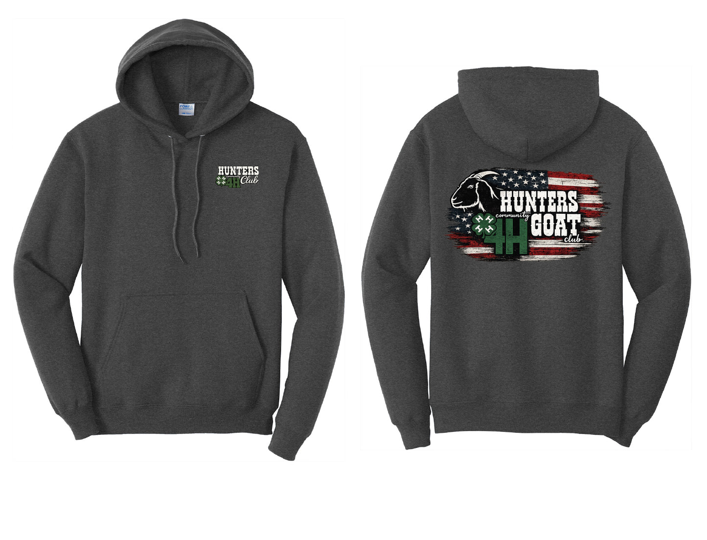 Hunters 4H Goat Youth or Adult Hoodie