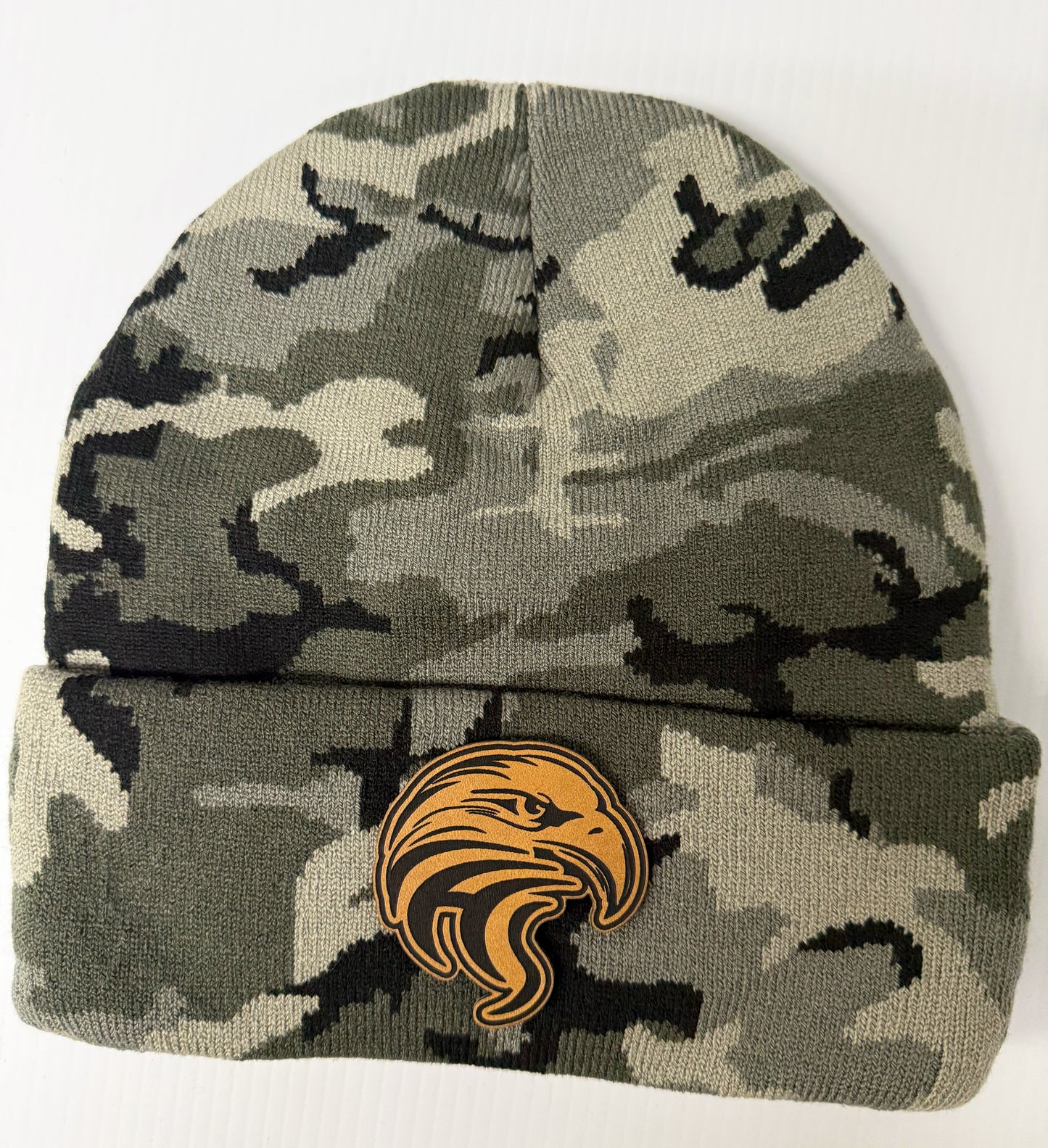Camo Crimson Hawk Beanie