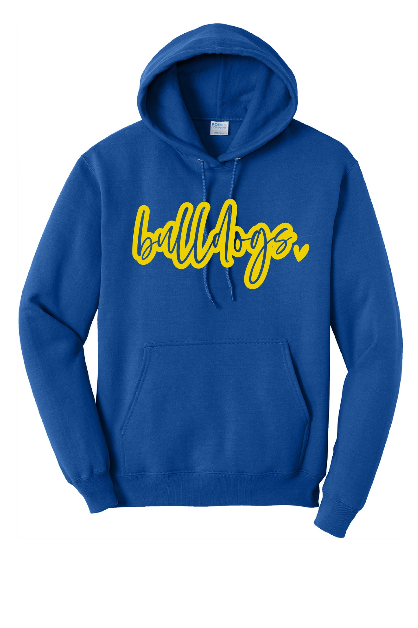 KF Bulldogs Heart Hoodie