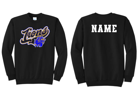Lions Crewneck PERSONALIZED