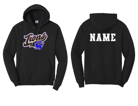 Lions Hoodie PERSONALIZED