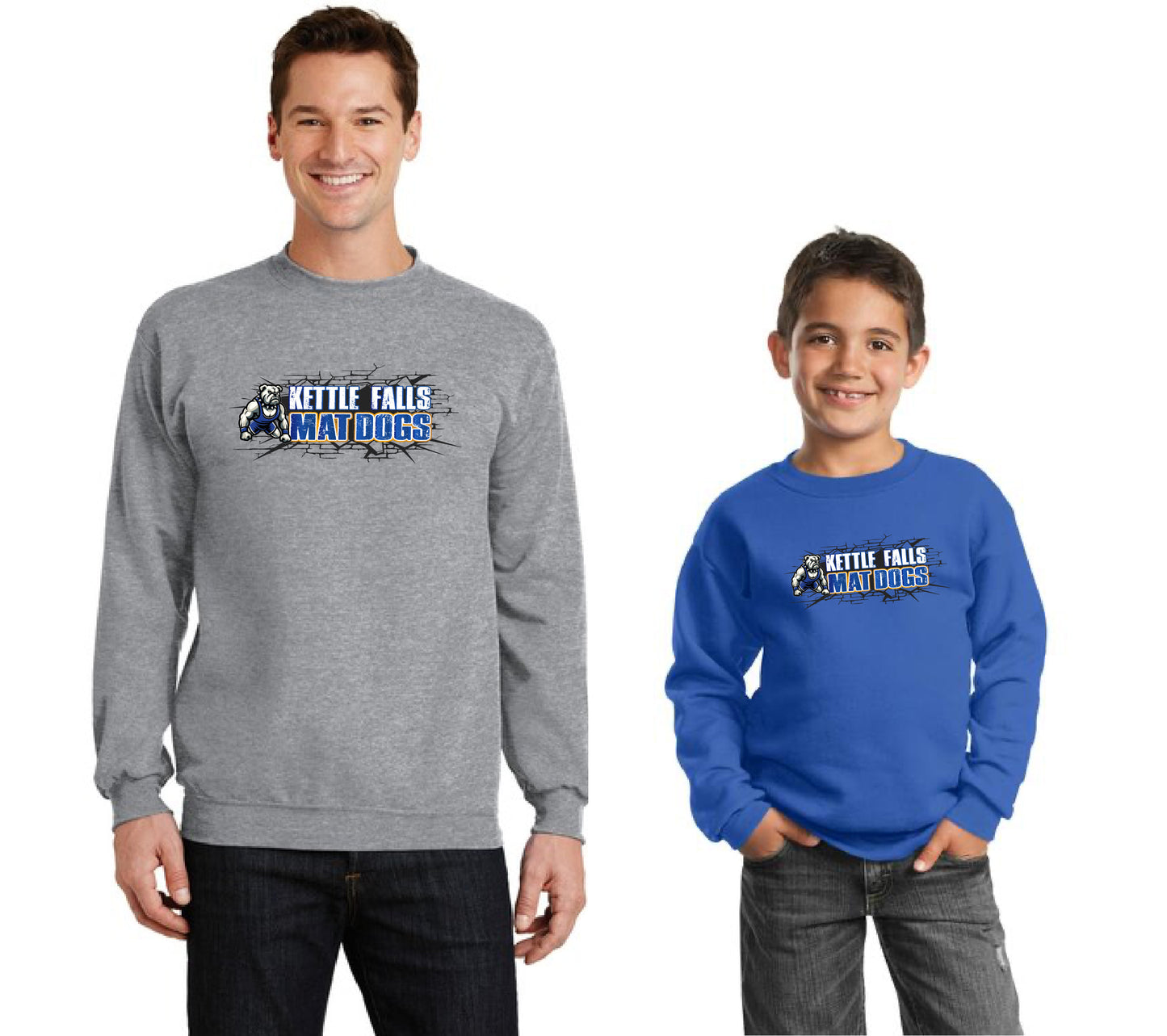 Mat Dogs Youth & Adult Crewnecks