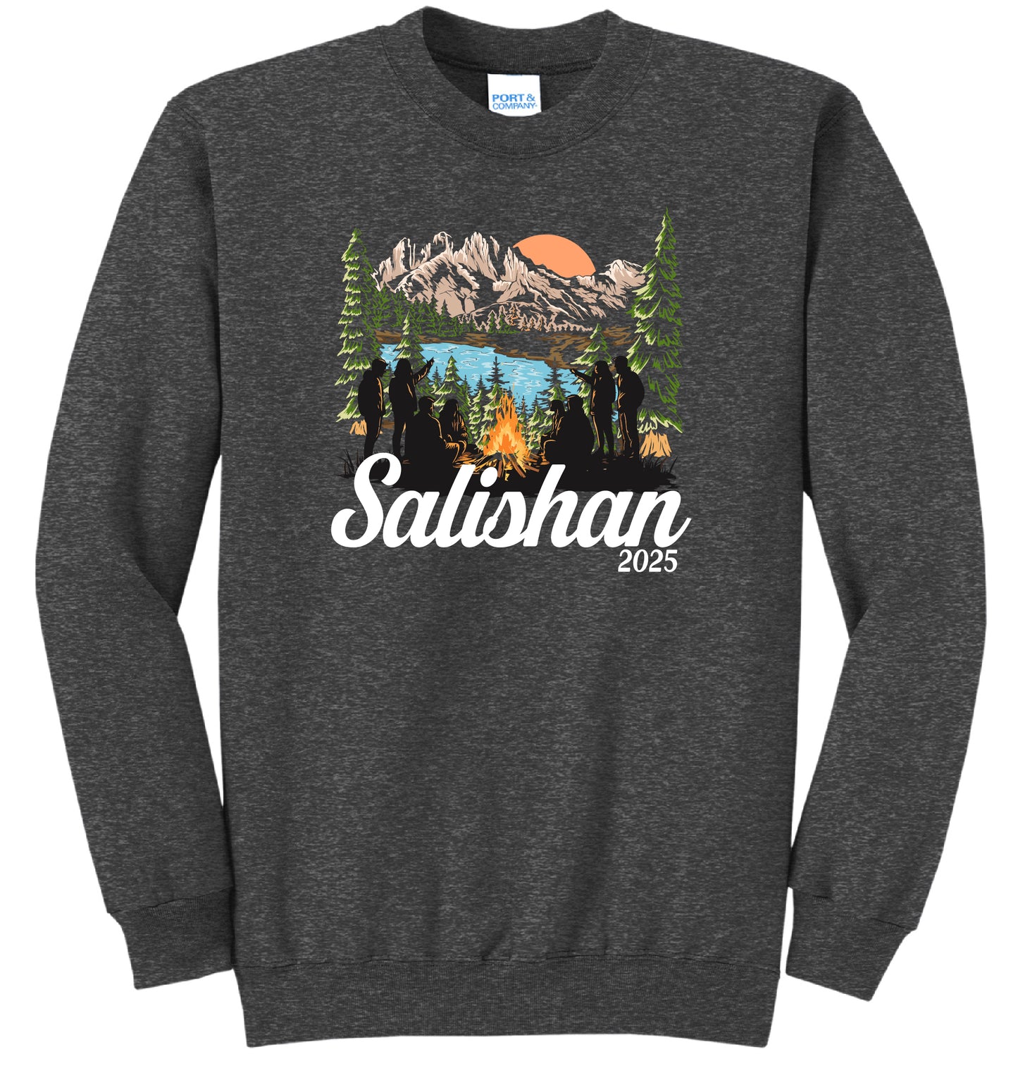 Salishan Youth or Adult Crewneck