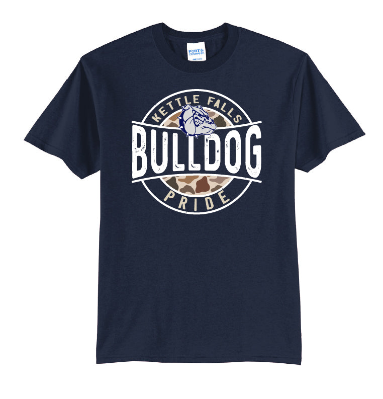 Duck Camo Bulldog Pride Unisex T-Shirt