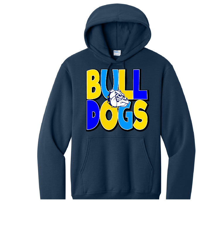 Handwritten Bulldog Hoodie