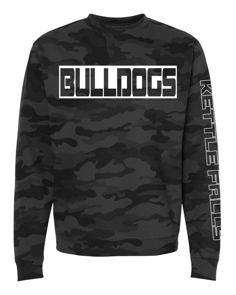 Black Camo KF Bulldogs Crew