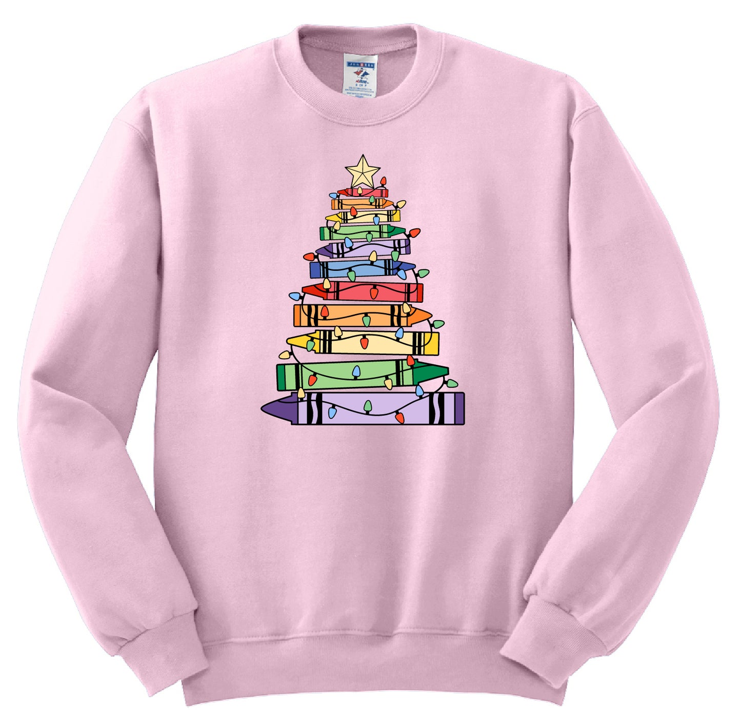 Watercolor Crayons Crewneck