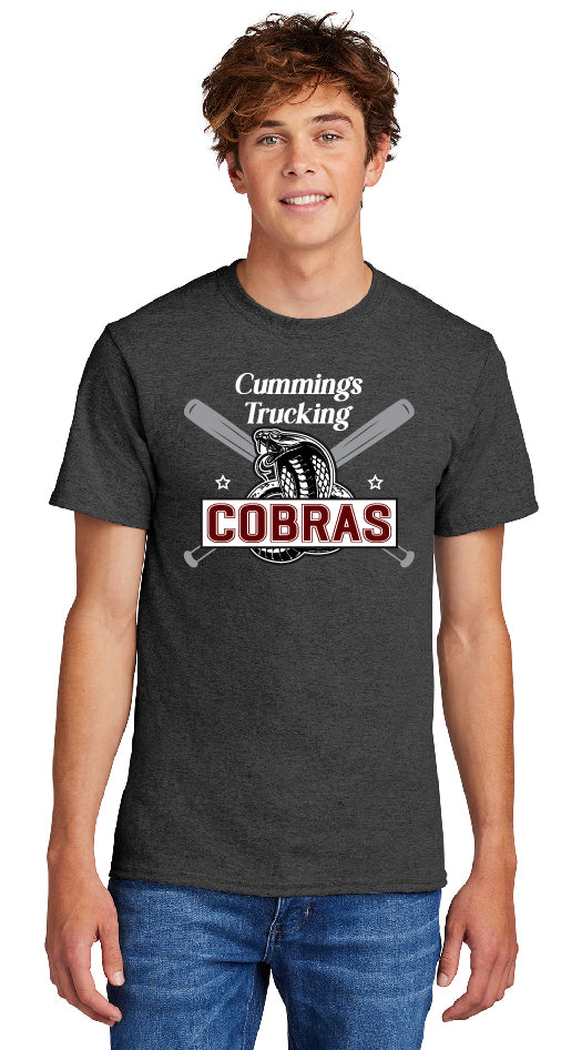 Cobras Baseball Bats Youth or Adult T-Shirt