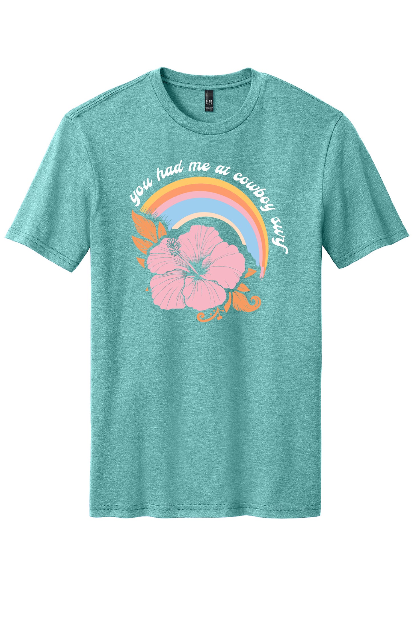 You Had Me At Cowboy Surf Adult T-shirt