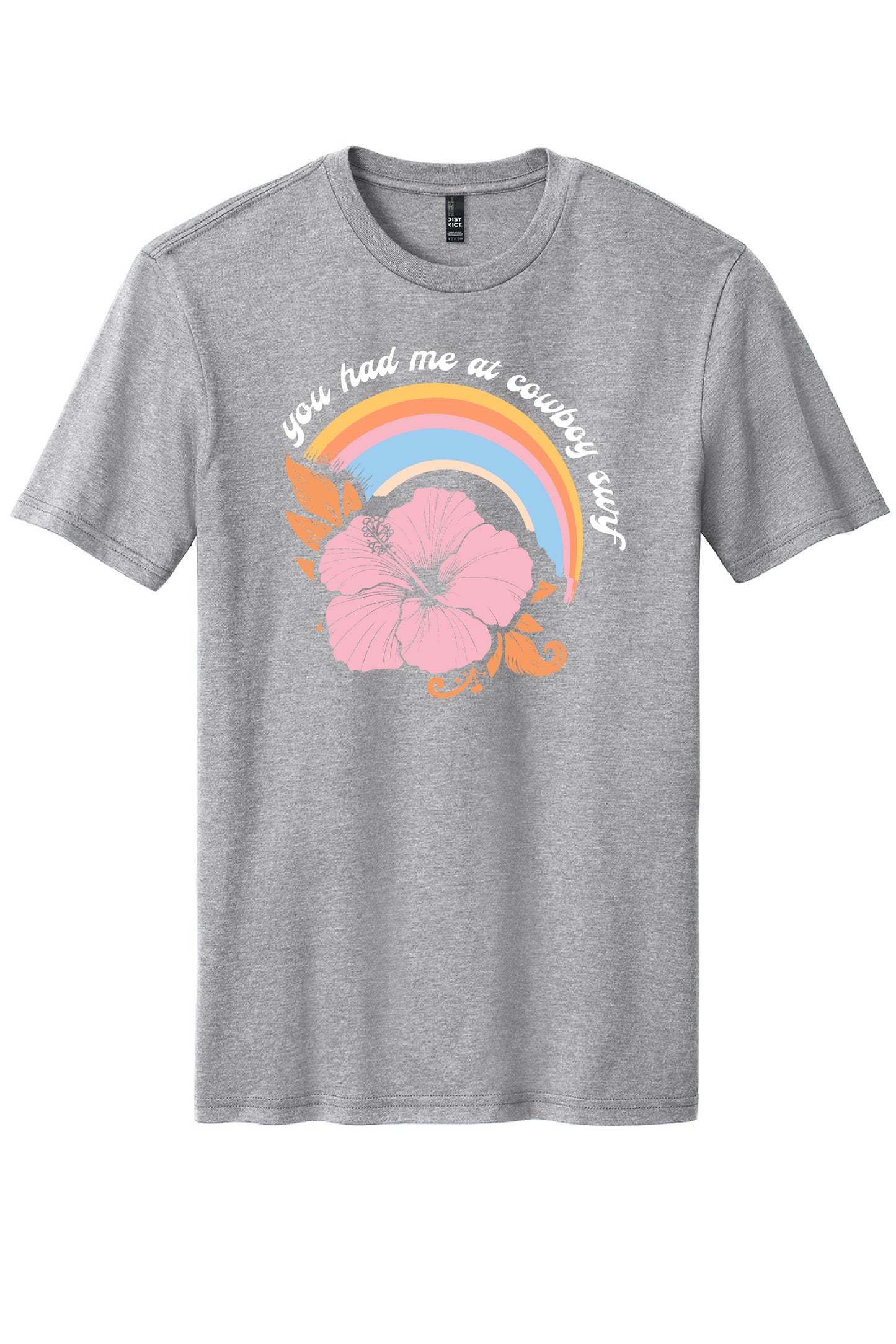 You Had Me At Cowboy Surf Adult T-shirt