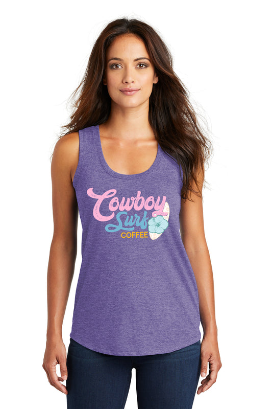 Cowboy Surf Logo Women's Tank Top