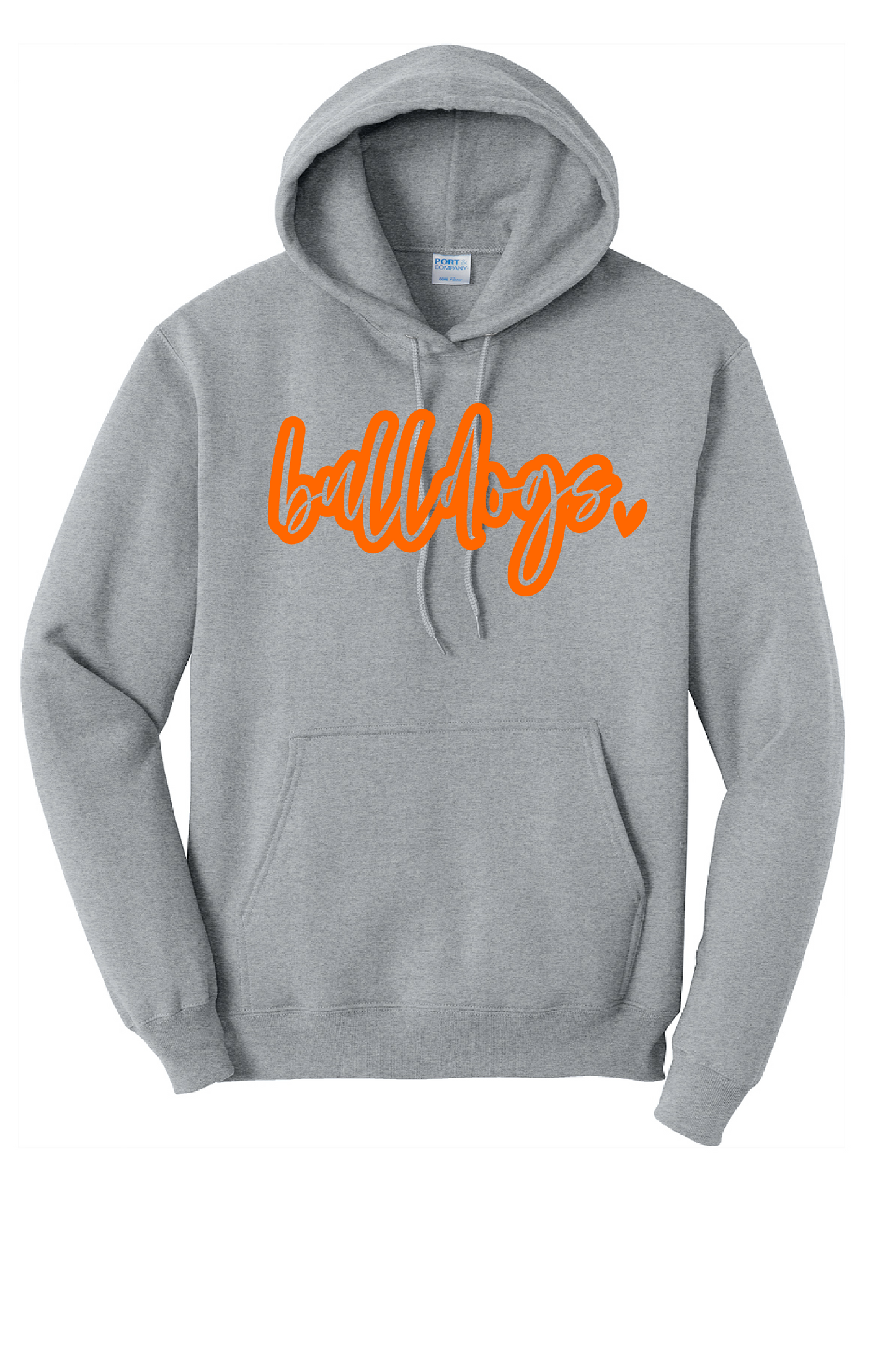 Culver Bulldogs Heart Hoodie