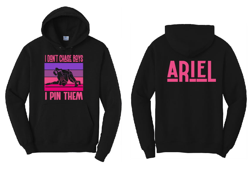 Don't Chase Boys PERSONALIZED Hoodie