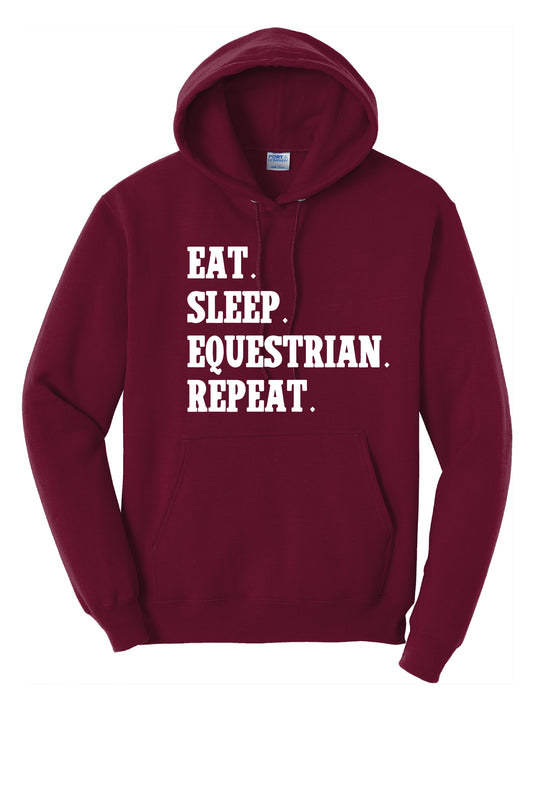 Eat Sleep Equestrian Hoodie