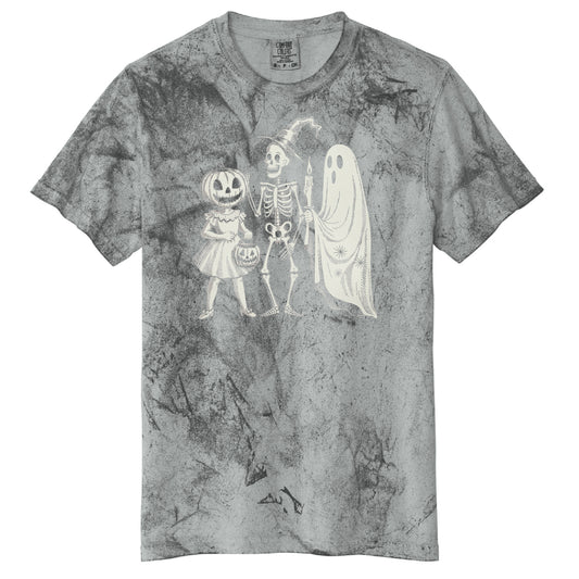 Color Blast Vintage Halloween T-Shirt