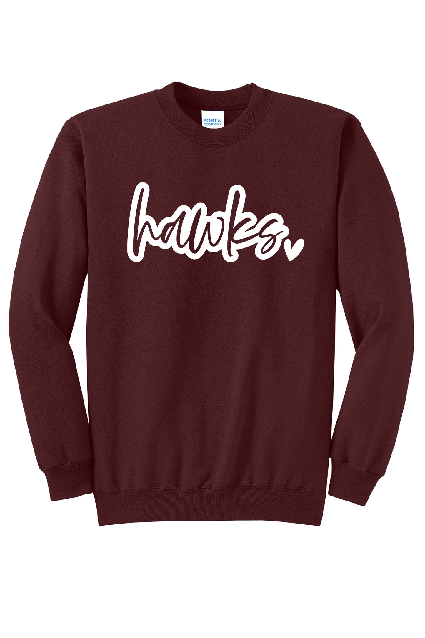 Hawks Heart Merch Crew