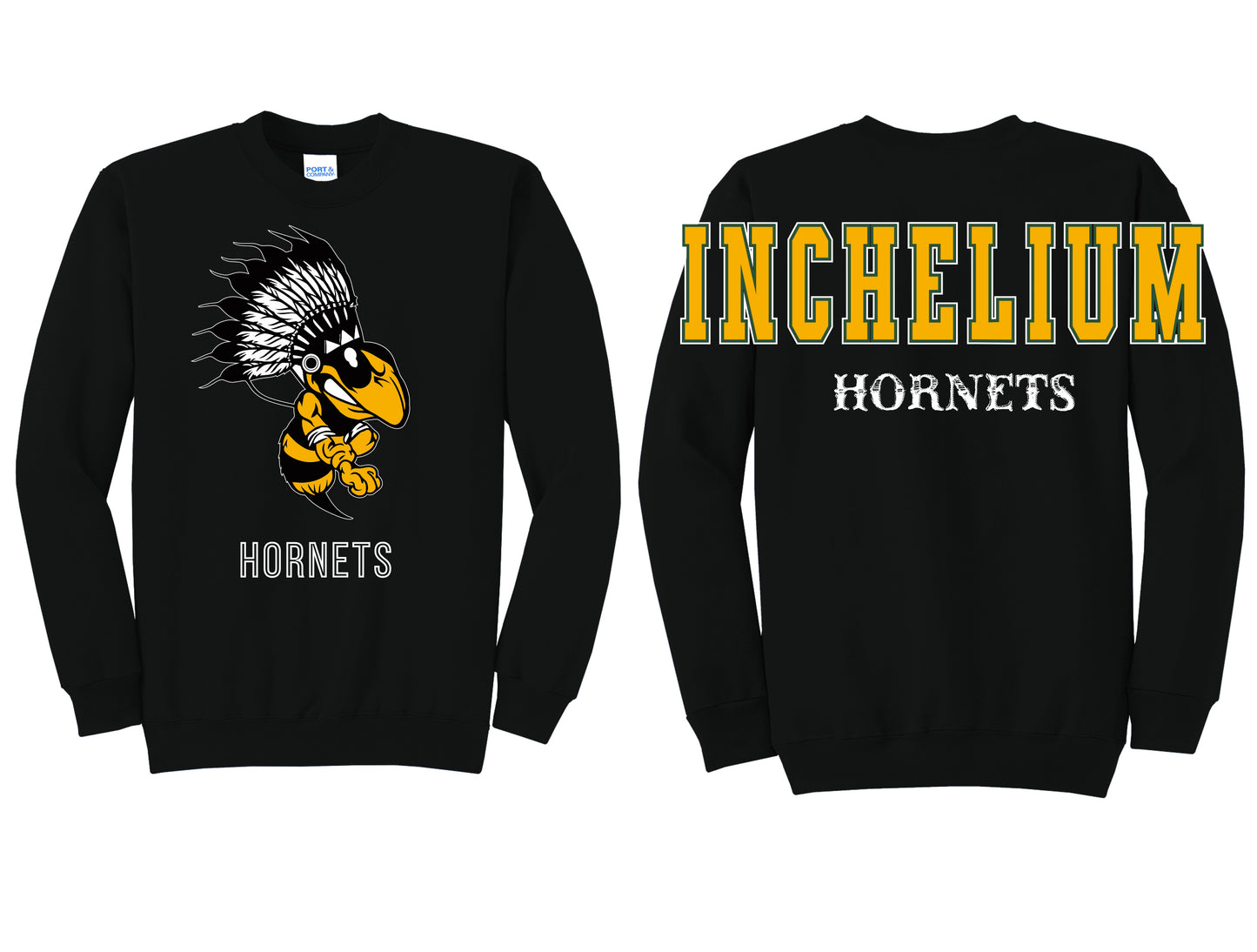 Hornets Bold Crewneck
