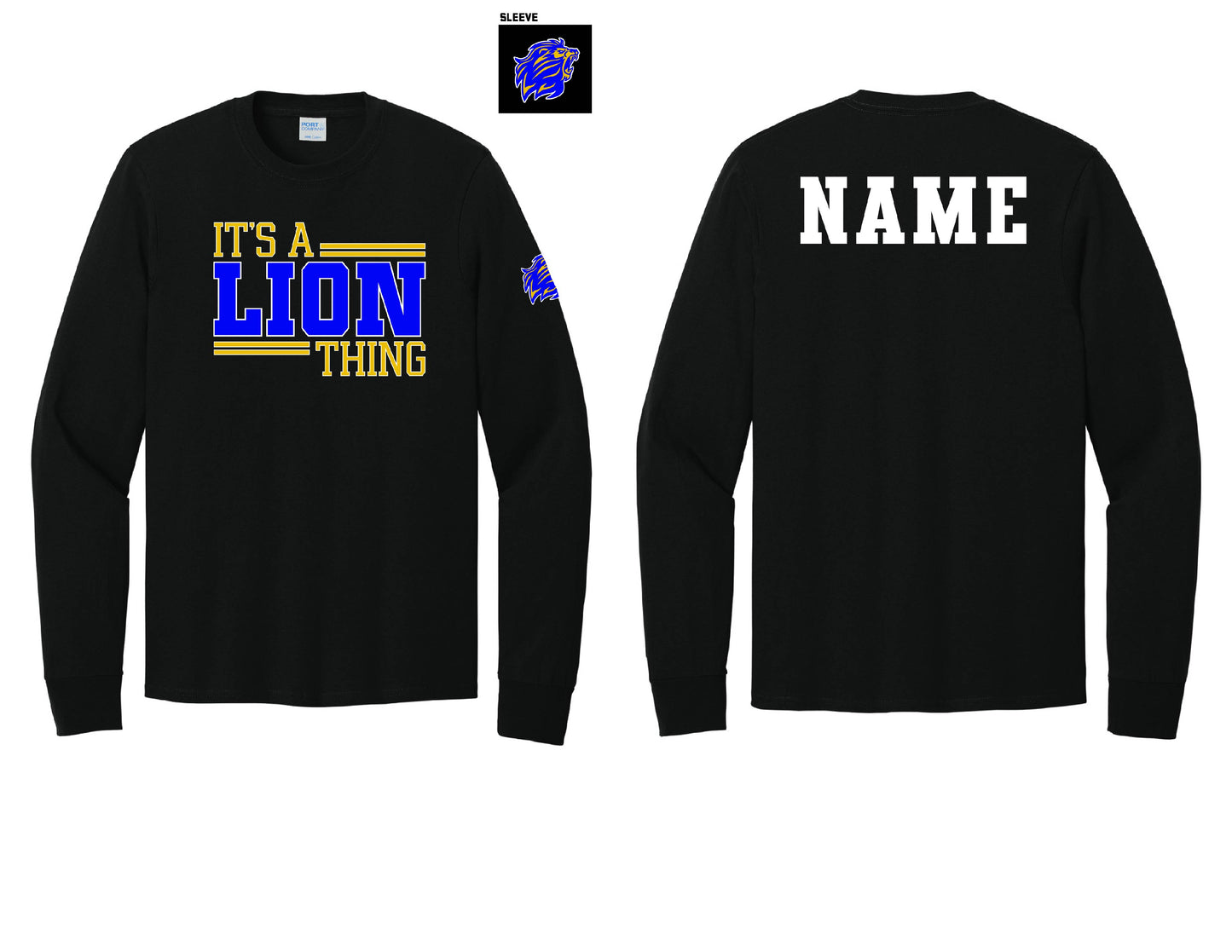 It's a Lions Thing  Long Sleeve PERSONALIZED