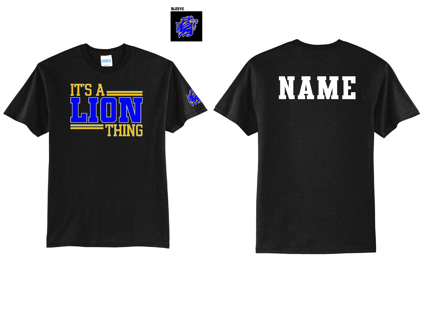 It's a Lions Thing T-Shirt PERSONALIZED