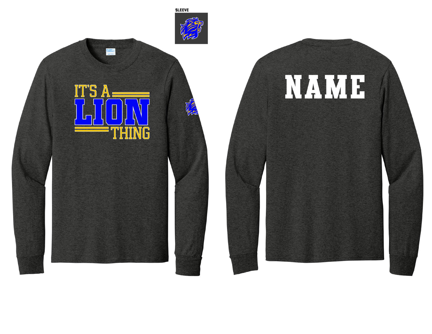 It's a Lions Thing  Long Sleeve PERSONALIZED