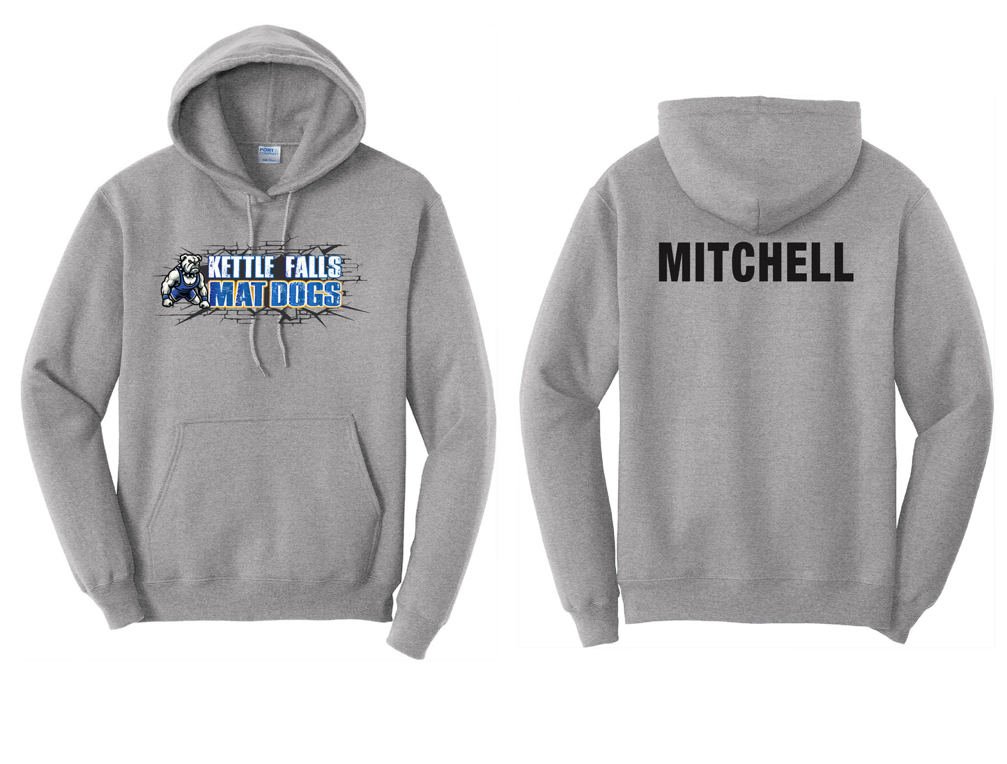 Mat Dogs PERSONALIZED Youth Hoodie