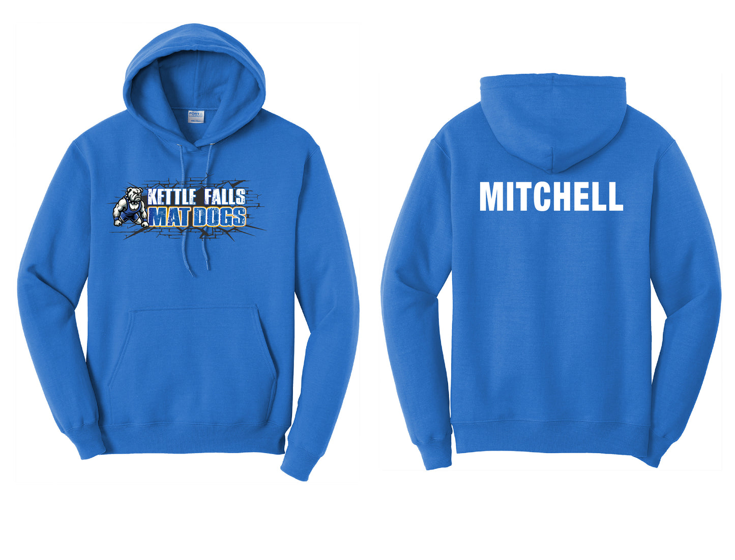 Mat Dogs PERSONALIZED Youth Hoodie