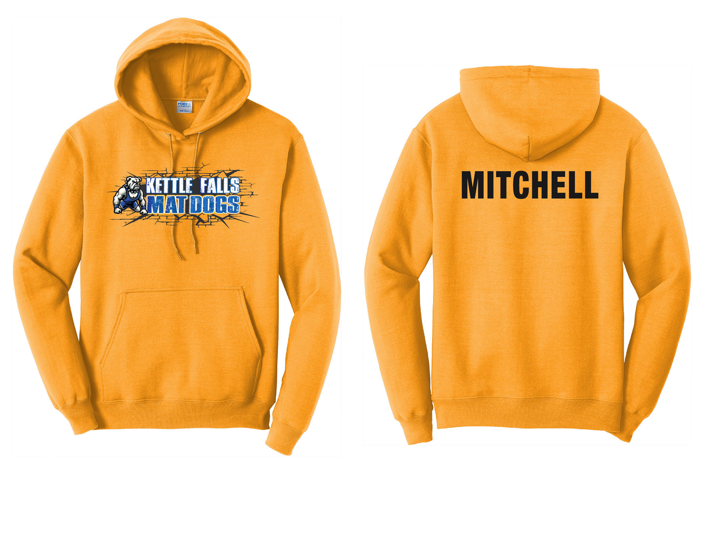 Mat Dogs PERSONALIZED Youth Hoodie